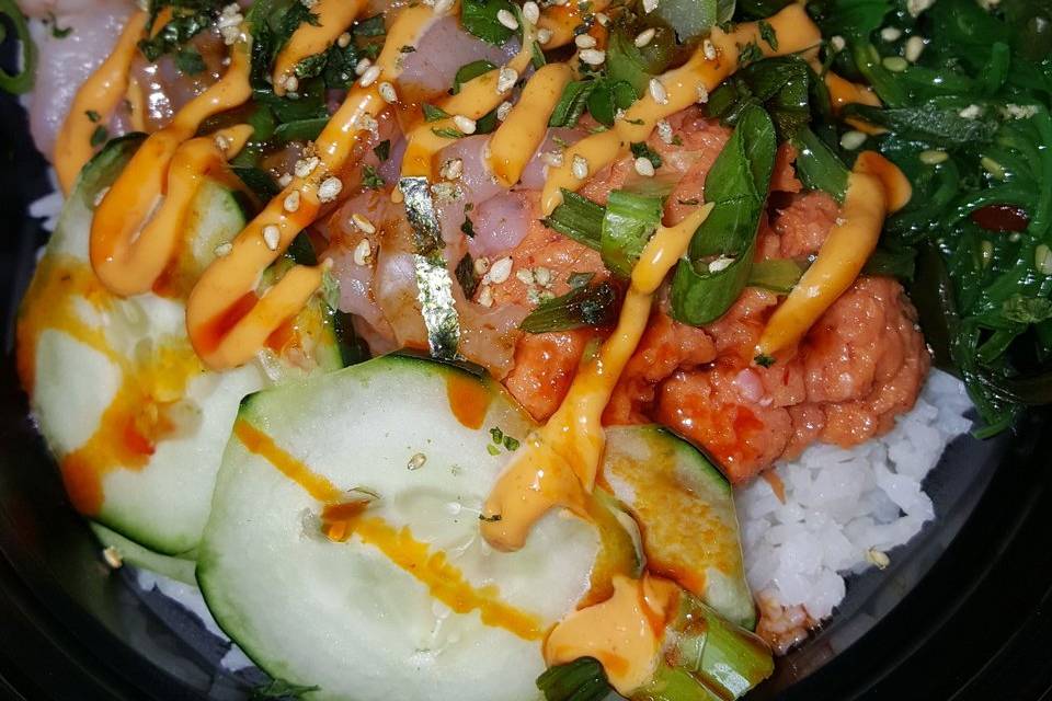 Poke bowl yummy