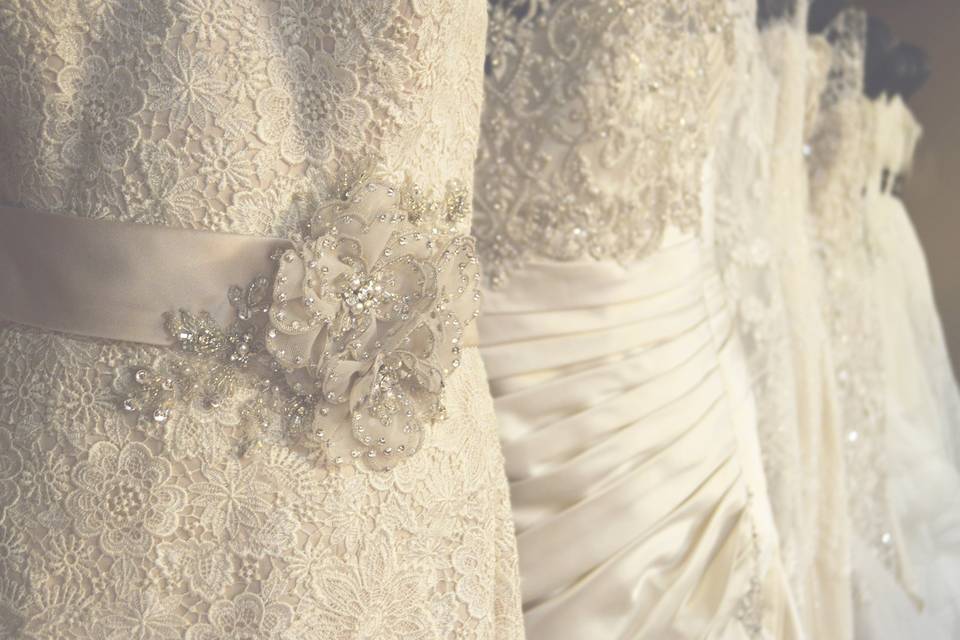 Lace gowns