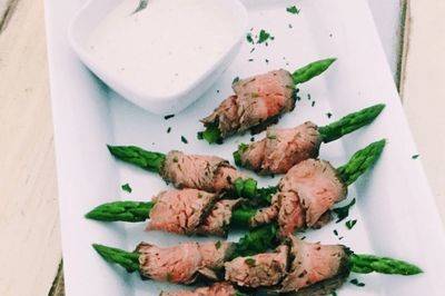 Steak Wrapped Asparagus