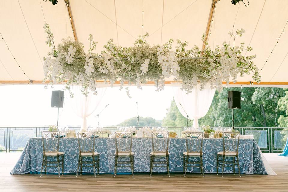 Reception decor