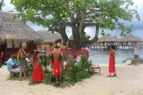 Beach wedding