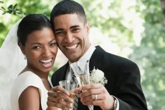 Wedding couple
