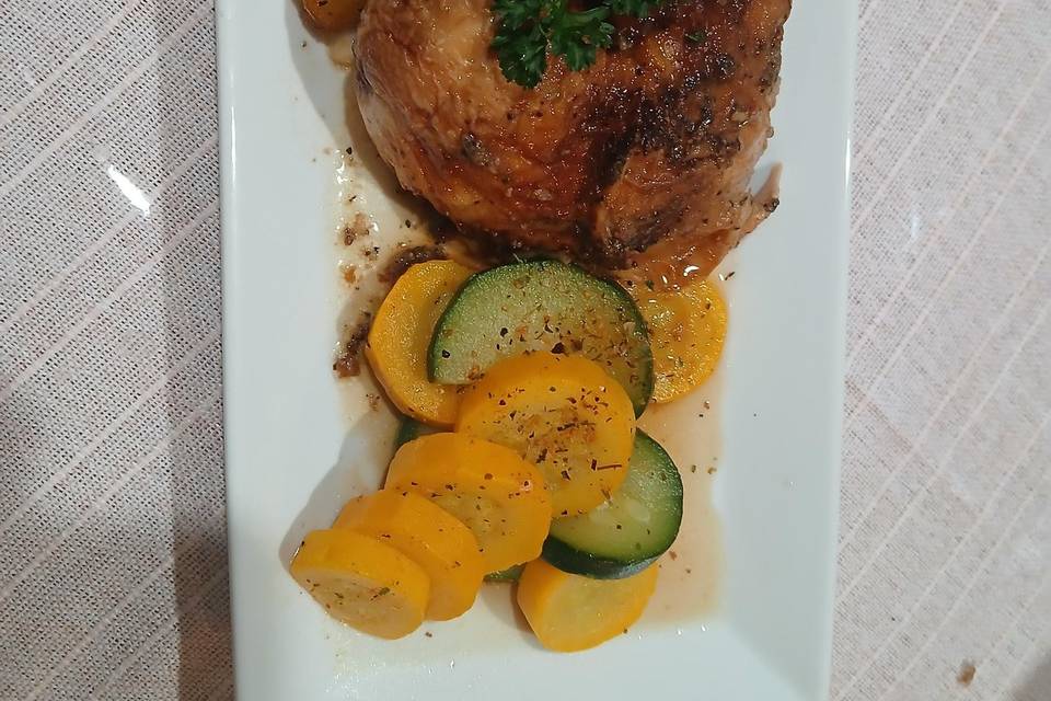 Chicken with potatoes