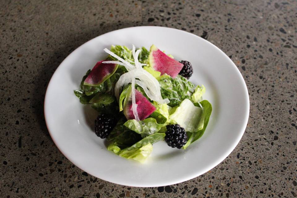 Blackberry & Radish Salad