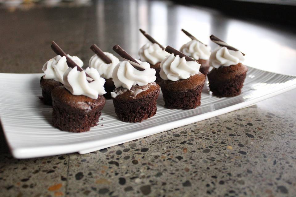 Mini Chocolate Cupcakes