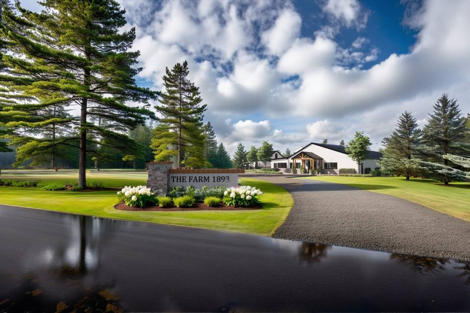 Driveway into Venue