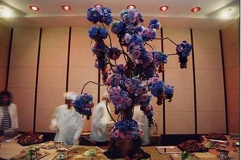 Food Station Decor - Floral By Preston Bailey