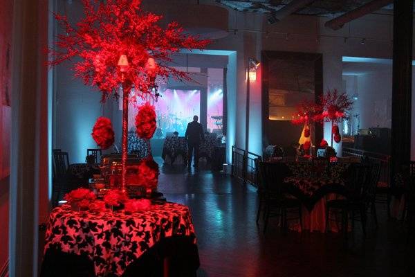Corporate Holiday Party - Illuminating Company, Chicago - Floral RJ Designs
