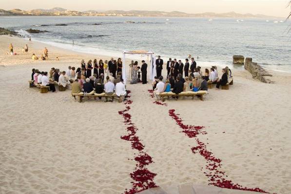 The Ceremony Site - Los Cabos, Mexico