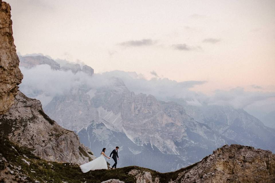 Italian Dolomites Elopement