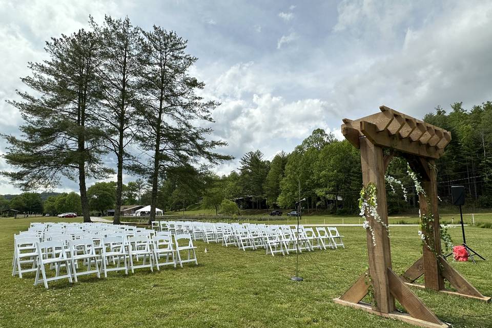 Wedding ceremony spot