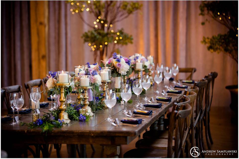 Farm tablescape