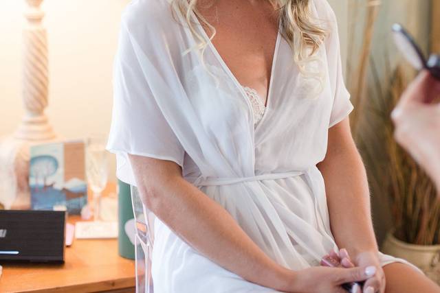 Happy bride