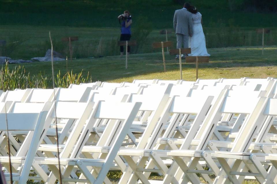 White chairs