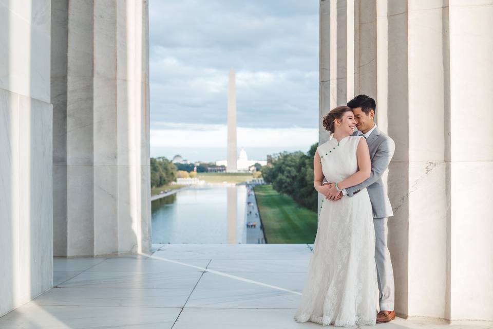 Couple with DC views