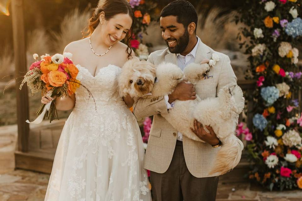 Couple with Puppers