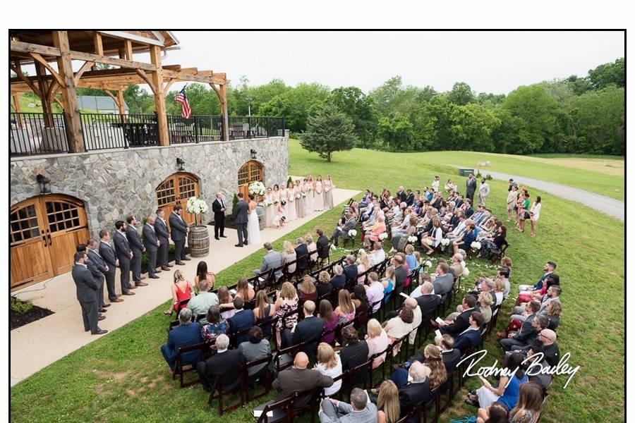 Garden wedding