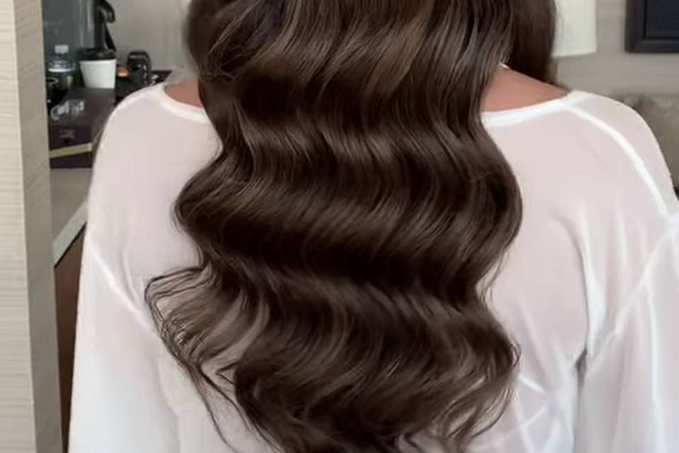 Orange county Bridal hair