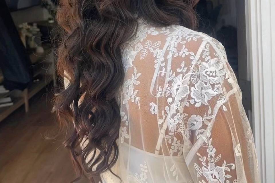 Orange county Bridal hair