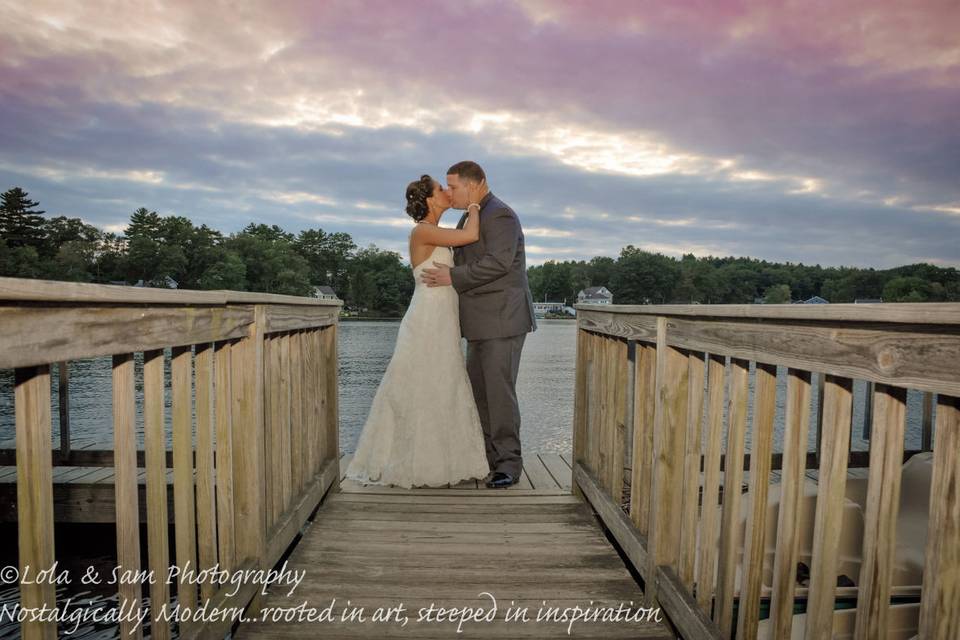 Kissing couple