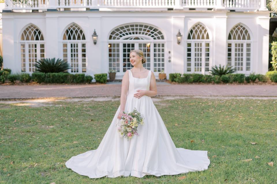 Lowndes Grove Bridal Portrait