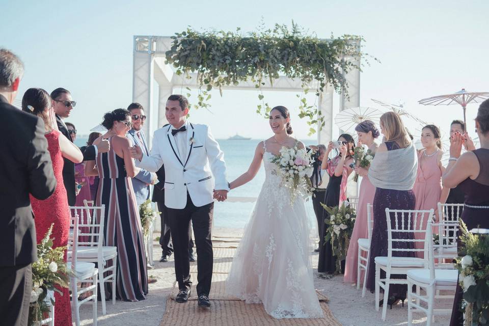 Beach wedding