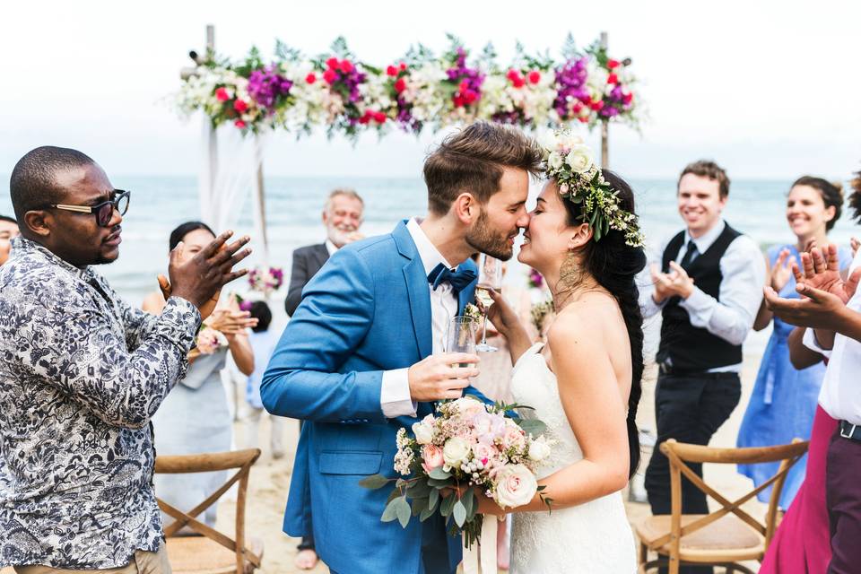 Beach wedding