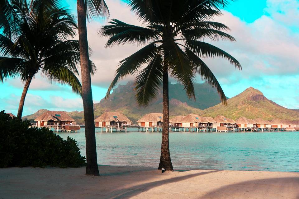 Overwater bungalow