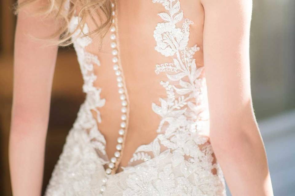 Lace detailing