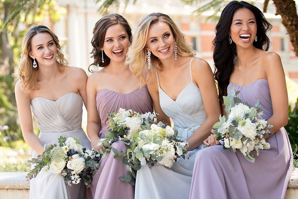 Lavender bridesmaids