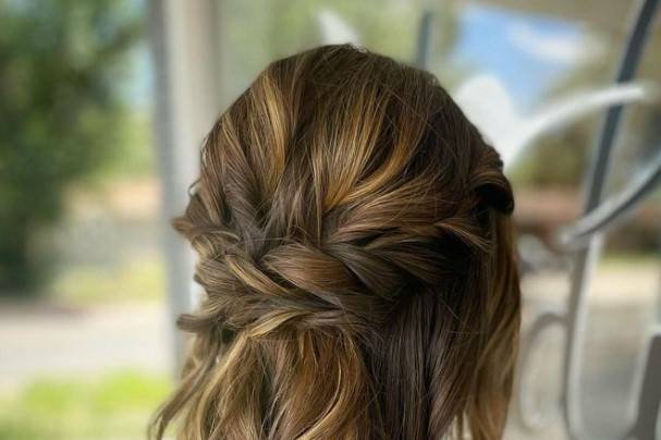 Boho hairstyle