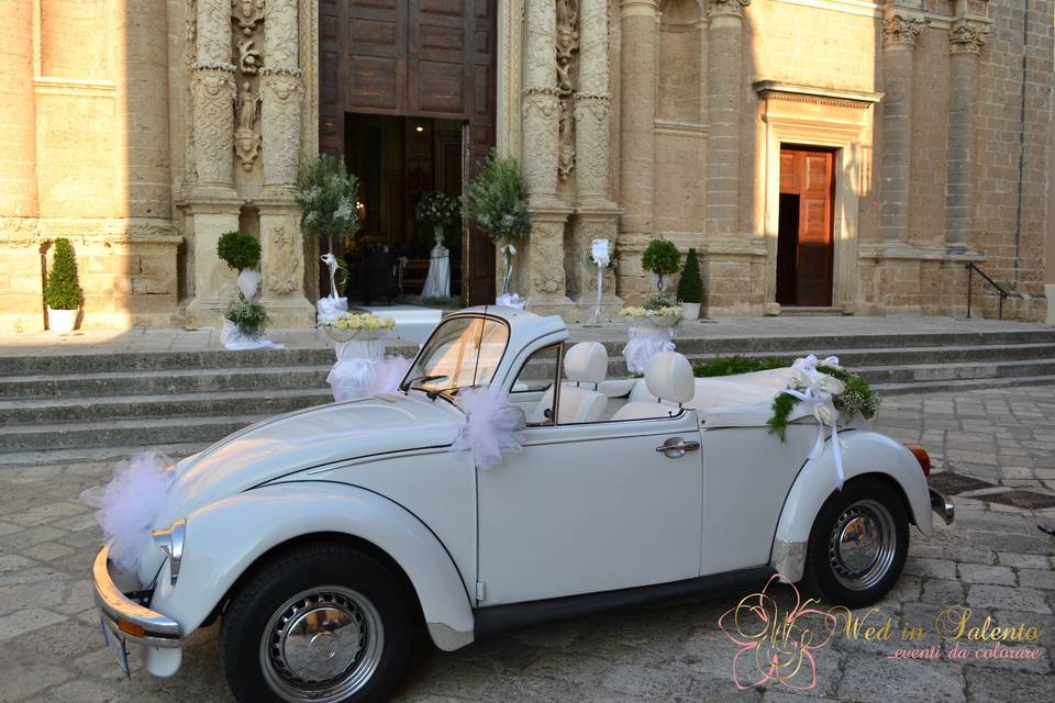 Italian wedding car