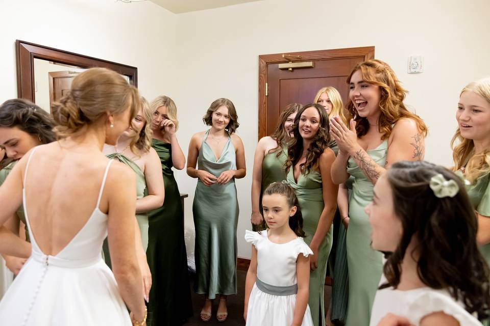 The Garden Place bridal suite