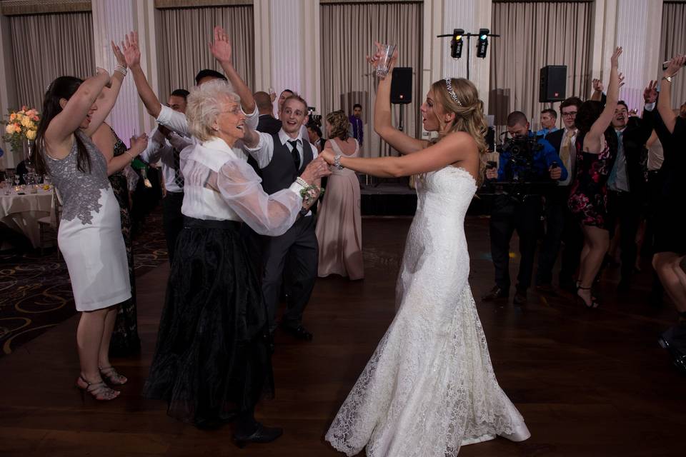 Bride and her grandmother