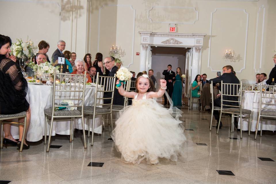 Super sweet flower girl