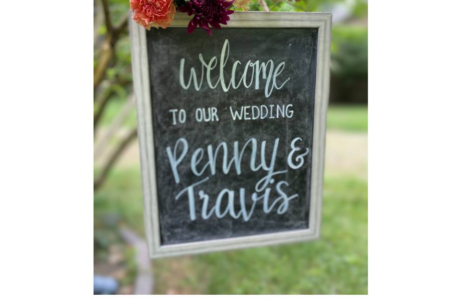Indianapolis Wedding Signs