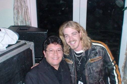 Bucky Covington (American Idol Season 5 Finalist) and Me at a 40th Birthday Party