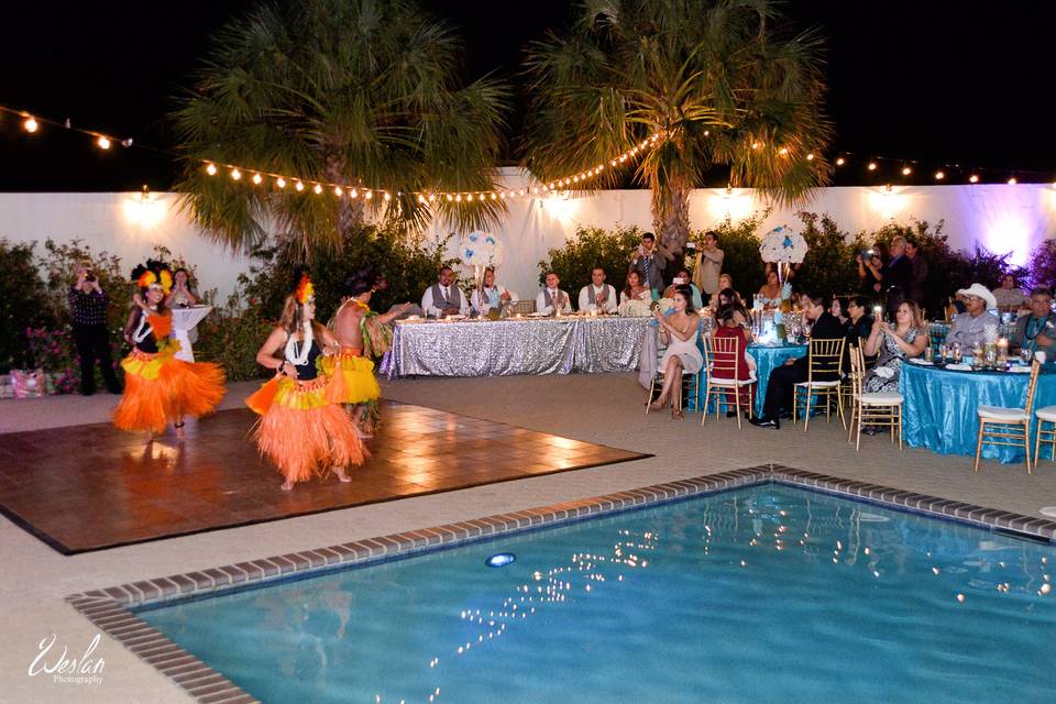 Poolside Reception