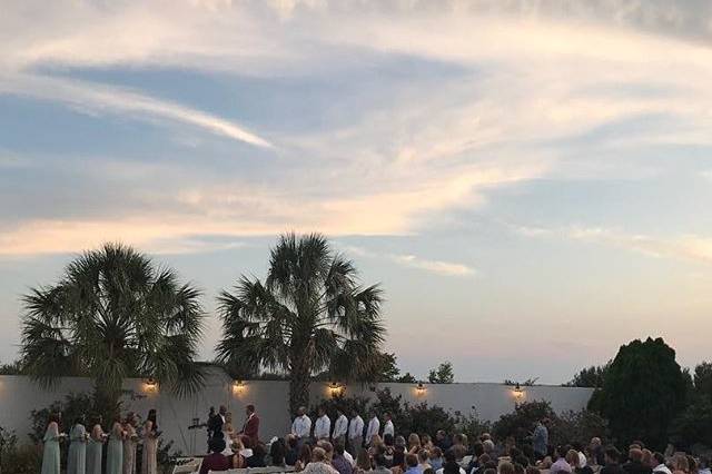 Poolside Ceremony