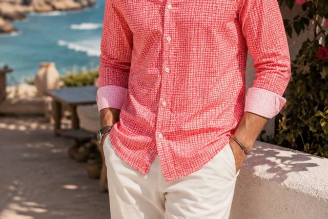 Swiss Check Long Sleeve