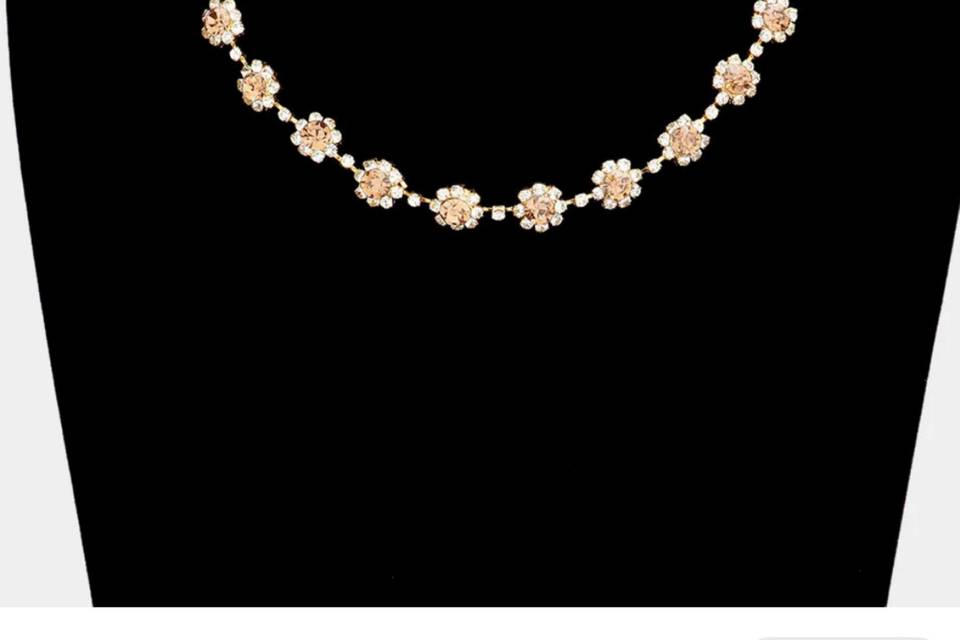 Floral Crystal Rhinestone