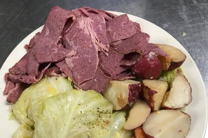Individual Corned Beef & Cabbage Dinners