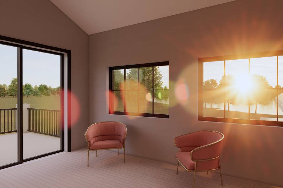 Bridal Suite Ready Room Window