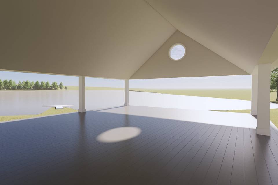 Large Covered Patio