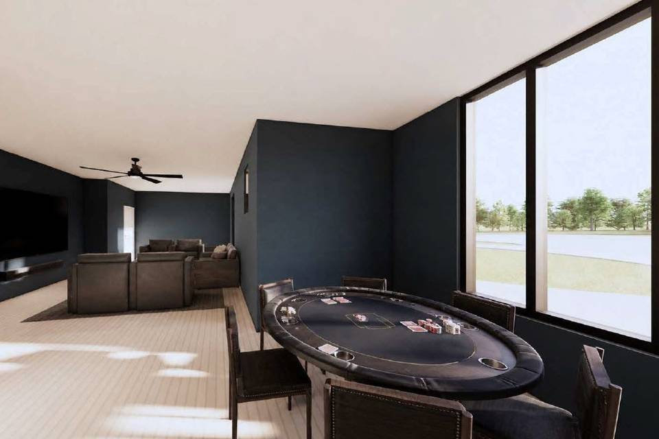 Meadow View Suite Poker Table