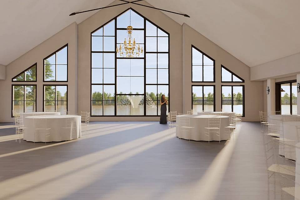 Ballroom View to Fountain
