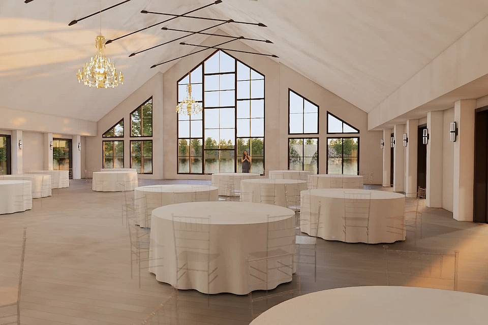 Ballroom view from Bar