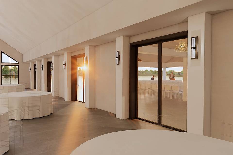 Ballroom looking West