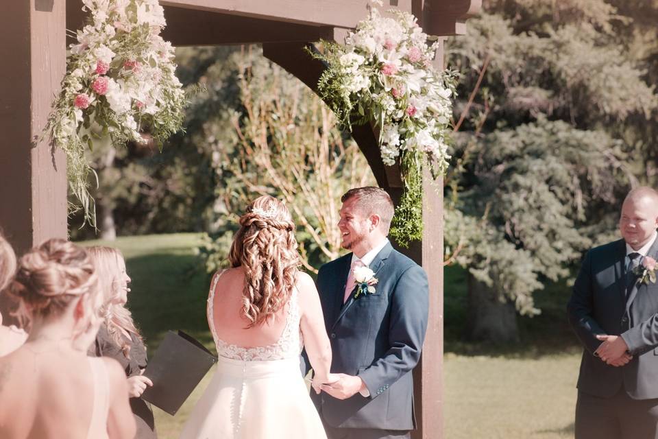 Outdoor ceremony