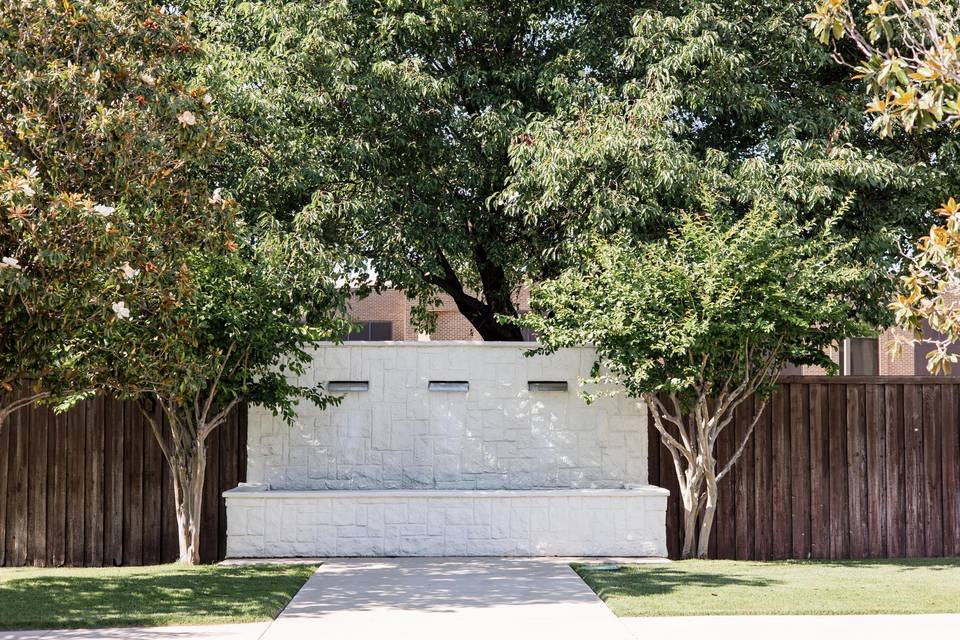 Courtyard fountaion